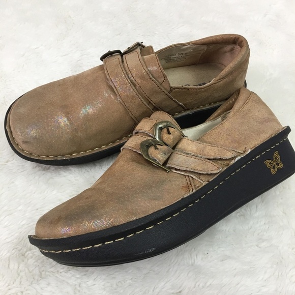 Alegria Alli Dessert Essence Clogs Shoes Size 38 - Picture 9 of 11